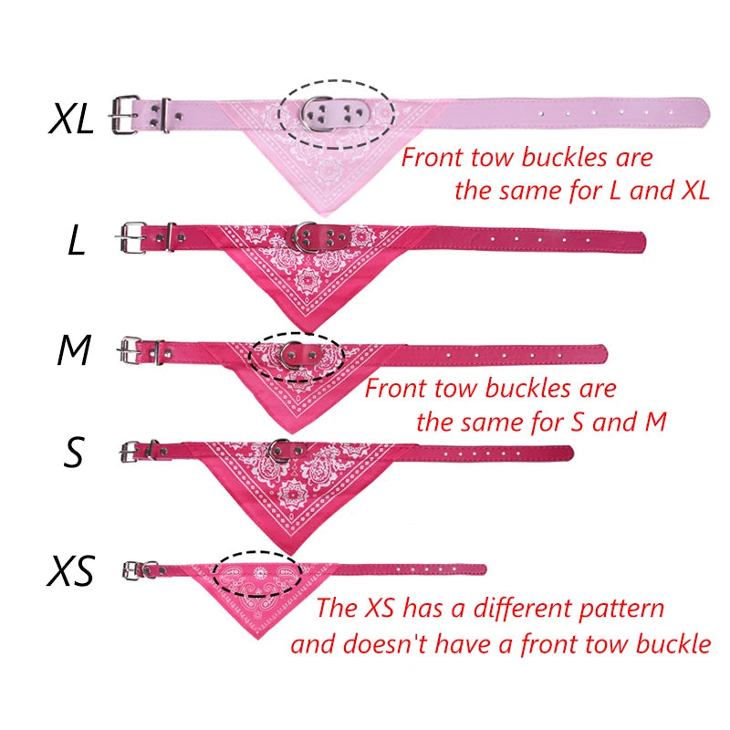 Cheaper Cat Dog Collar Triangle Scarf for Small Medium Dogs Ethnic Print Pet Bandanas Yorkshire Gotas Mascotas Grooming Products