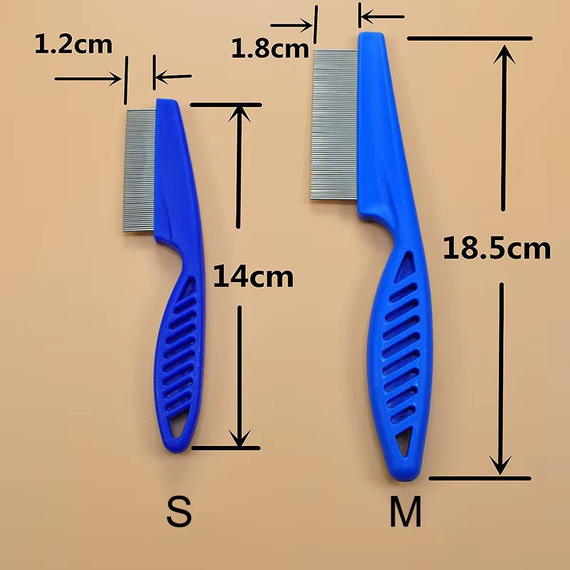 Home Pet Animal Care Comb Protect Flea Comb for Cat Dog Pet Stainless Steel Comfort Flea Hair Grooming Comb