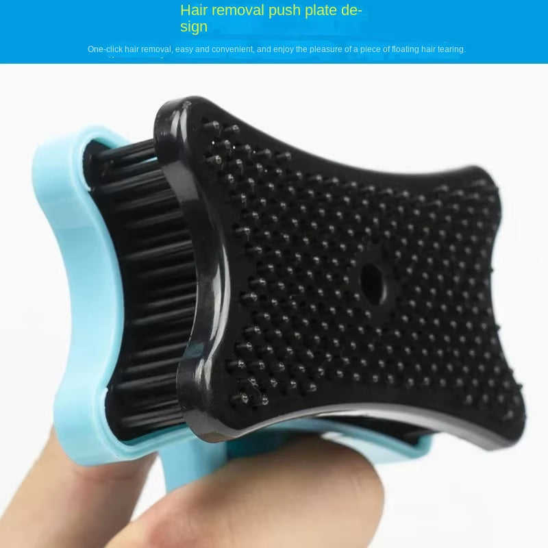 Pet L Brush Cat Hair Removal Dog Hair Cleaner One Click Hair Removal Massage Comb Pet Items